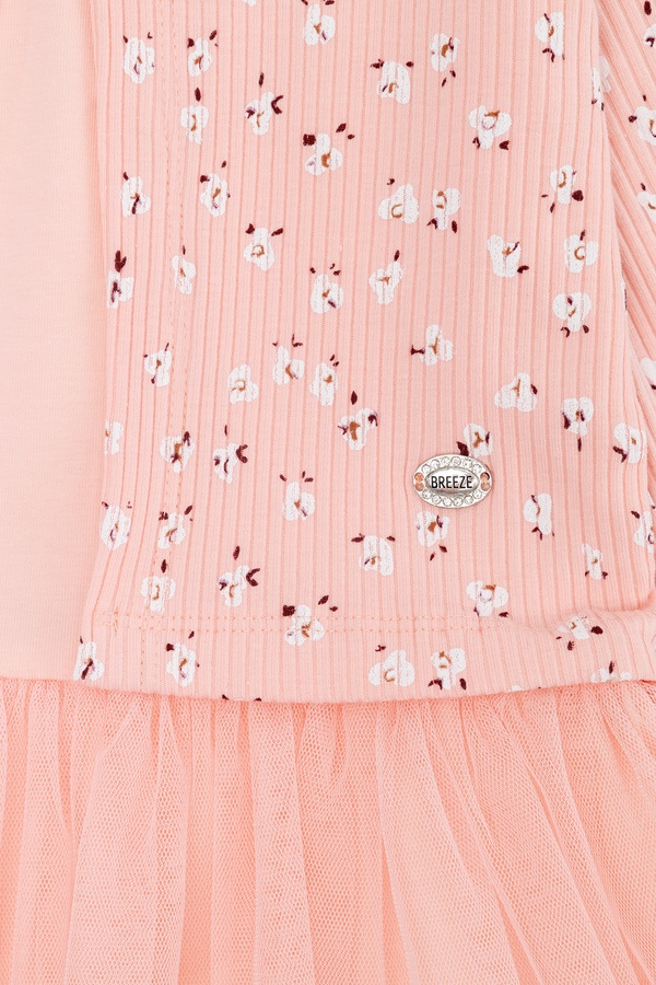 Сукня для дівчинки 128 колір персиковий ЦБ-00241844 SKT000962812 фото