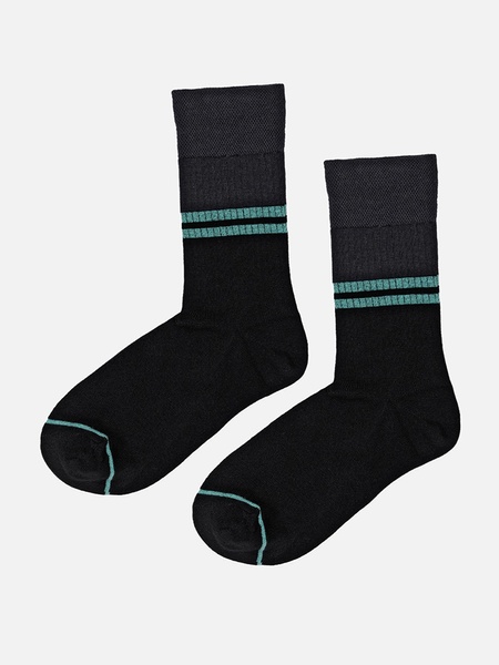 Чоловічі шкарпетки 43-45 колір чорний ЦБ-00229786 SKT000933227 фото