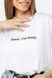 Жіноча футболка 48 колір білий ЦБ-00246977 SKT000985812 фото 4