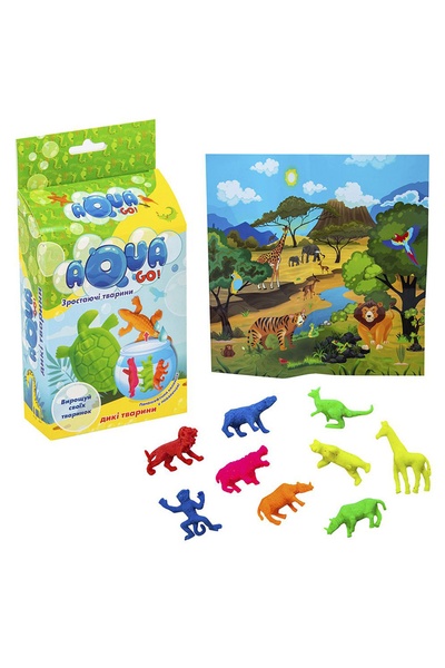 Тактильный набор "Aqua Go – дикие животные" цвет разноцветный ЦБ-00086756 SKT000397664 фото
