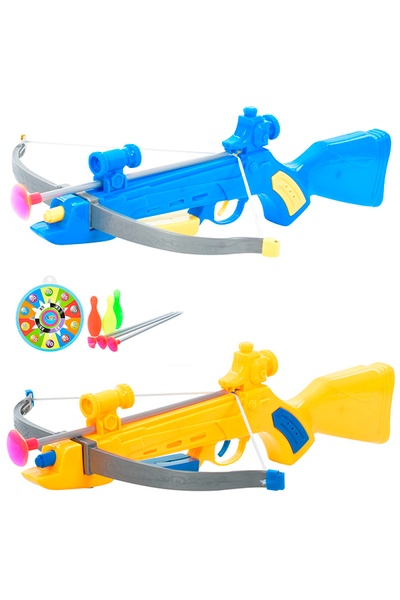 Игрушка – арбалет со стрелами присосками цвет разноцветный ЦБ-00216188 SKT000900160 фото