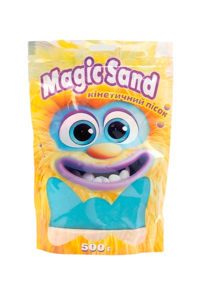 Кинетический песок Magic sand в пакете цвет голубой ЦБ-00239650 SKT000959239 фото