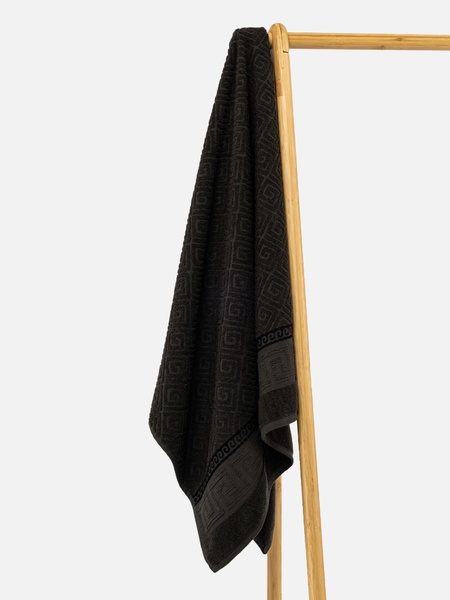 Рушник махровий YENI GREAK колір темно-сірий ЦБ-00220982 SKT000911312 фото