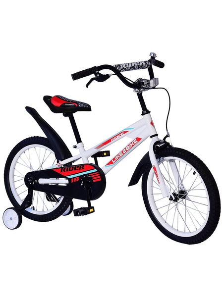 Велосипед детский 2-х колесный 12" дюймов Like2bike Rider цвет белый ЦБ-00226049 SKT000923517 фото