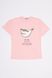 Жіноча футболка колір рожевий ЦБ-00191256 SKT000845321 фото 1