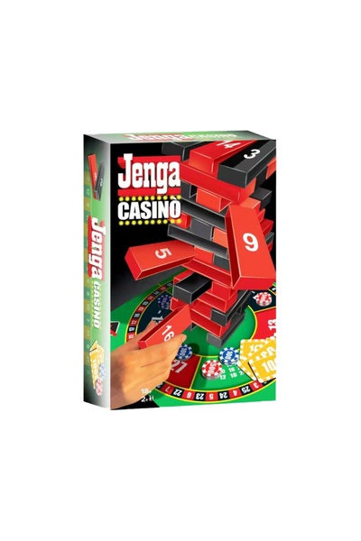 Настольная игра 2в1 "Башня-казино" цвет разноцветный ЦБ-00182446 SKT000603902 фото