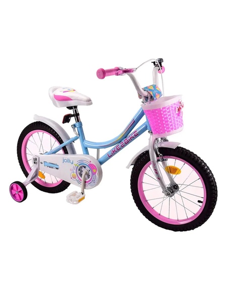 Велосипед детский 2-х колесный 12" дюймов Like2bike Jolly цвет голубой ЦБ-00226050 SKT000923518 фото